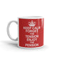 Keep Calm Forget The Tension Retirement Coffee Tea Ceramic Mug/Cup