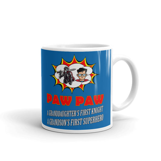 Paw Paw First Knight First Superhero Nerd Coffee Tea Ceramic Mug/Cup