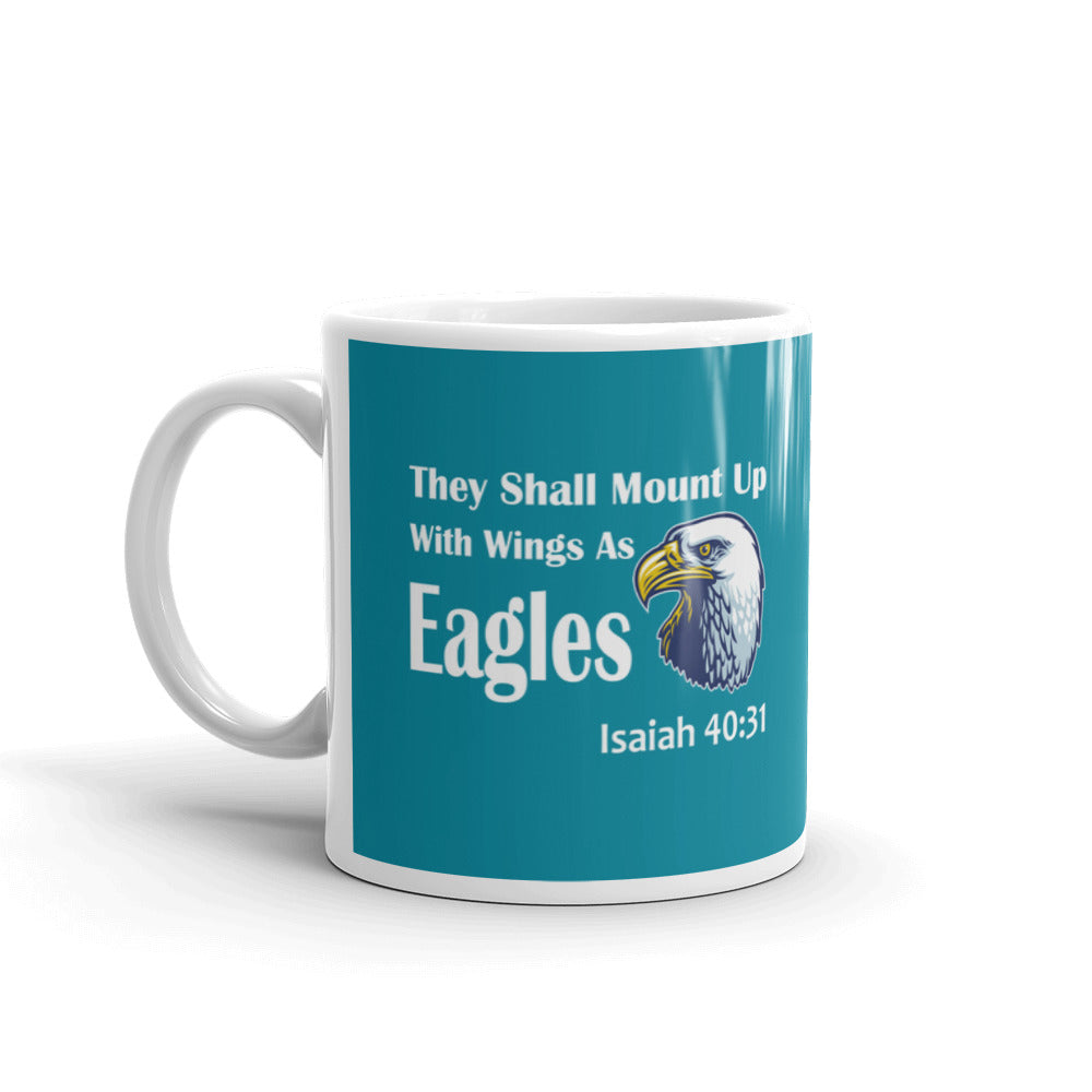 They Shall Mount Up with Wings as Eagles Isaiah Coffee Tea Ceramic Mug/Cup