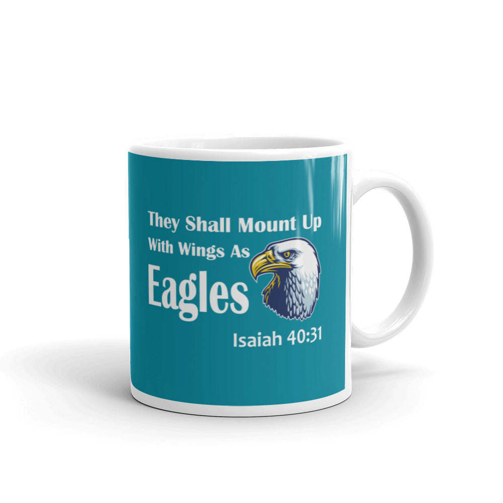 They Shall Mount Up with Wings as Eagles Isaiah Coffee Tea Ceramic Mug/Cup