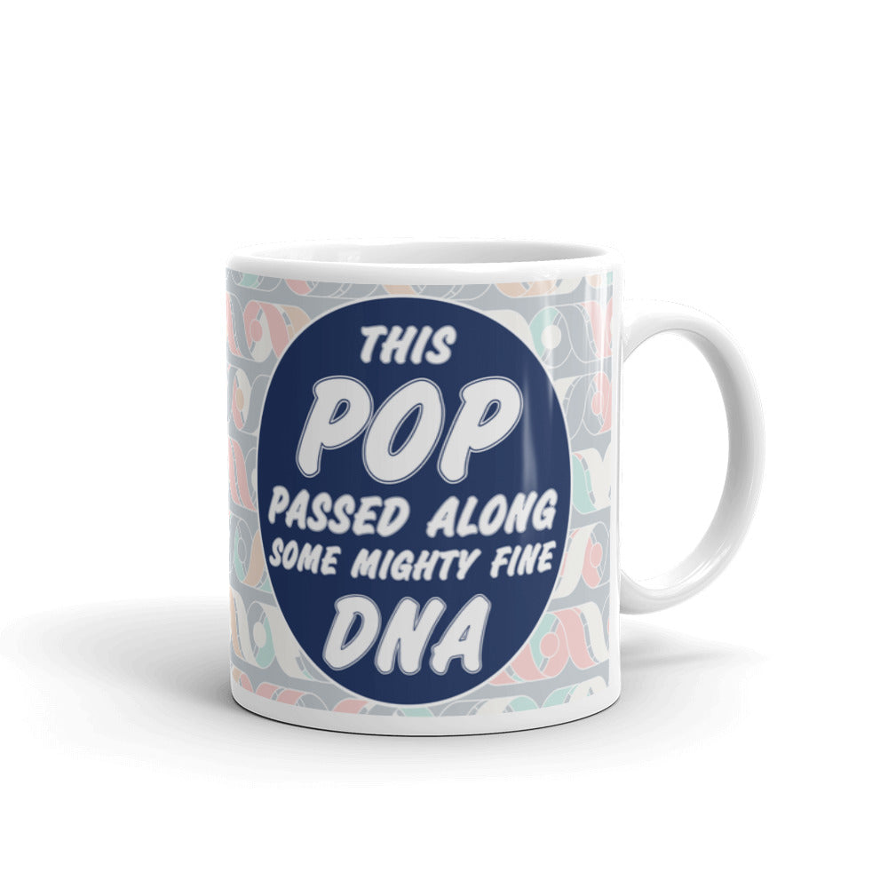 This Pop Passed Along Some Mighty Fine DNA Nerd Coffee Tea Ceramic Mug/Cup