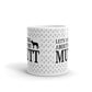 Let's Talk About my Mutt Dog Pet Lovers Owners Coffee Tea Ceramic Mug/Cup