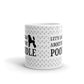 Let's Talk About my Poodle Pet Dog Lovers Coffee Tea Ceramic Mug/Cup