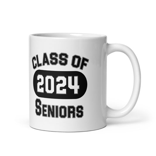 Class of 2024 Senior Graduation School Coffee Tea Ceramic Mug/Cup
