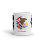 Illinois Prairie State Where My Legend Began Coffee Tea Ceramic Mug/Cup