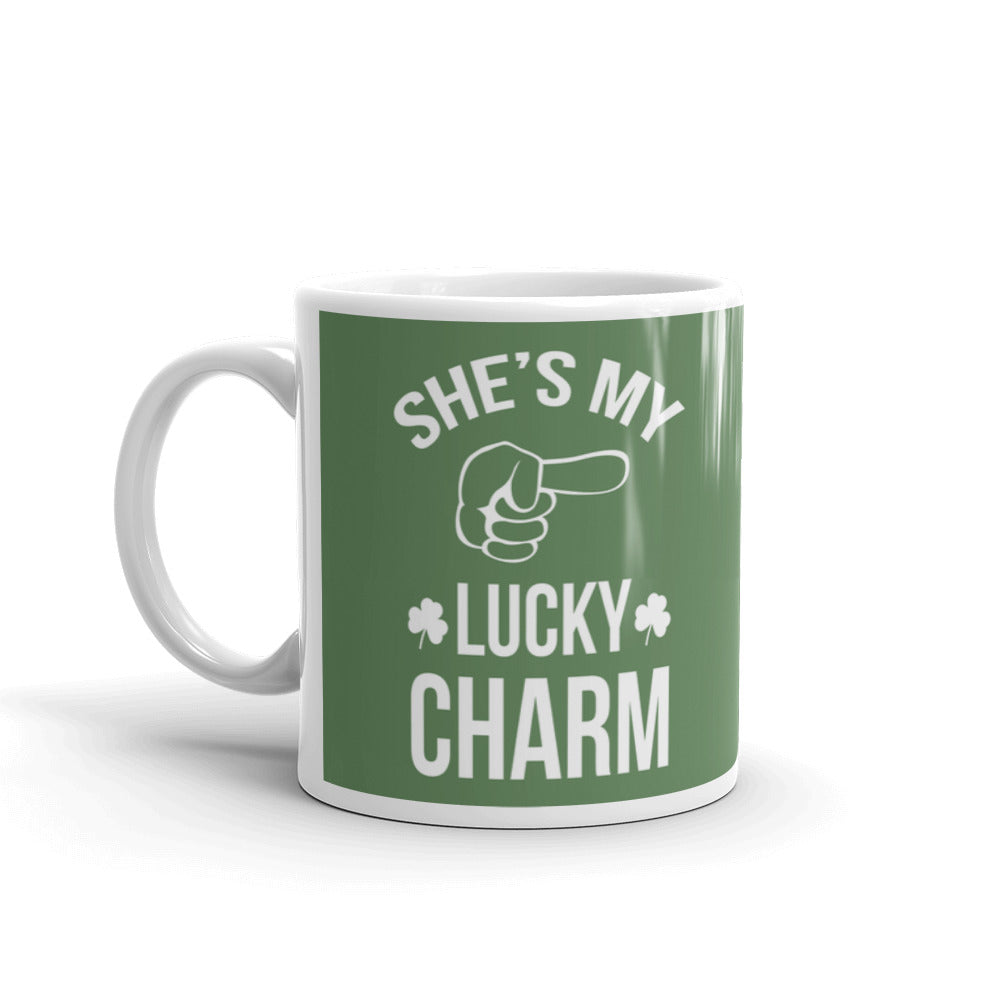 She's My Lucky Charm Irish Coffee Tea Ceramic Mug/Cup