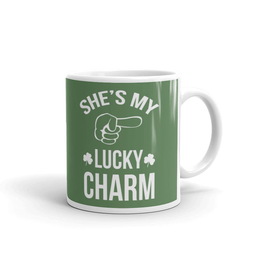 She's My Lucky Charm Irish Coffee Tea Ceramic Mug/Cup