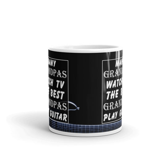 Many Grandpas Watch TV The Best Grandpas Play Guitar Coffee Tea Ceramic Mug/Cup