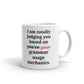 I'm Judging You Based On Your Grammar Usage Coffee Tea Ceramic Mug/Cup