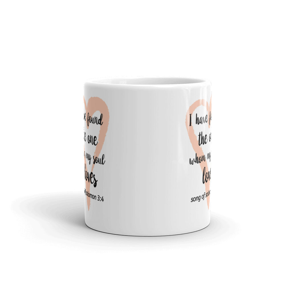 I Have Found the One Whom My Soul Loves Christian Coffee Tea Ceramic Mug/Cup