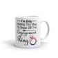 I'm Only Holding This Mug To Show Off The Engagement Ring Coffee Ceramic Mug