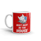 Cat Owner Gifts Best Seat in the House Cat Mom Cat Dad Cat Coffee Mug