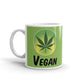 Vegan Weed Mug Coffee Weed Mug Cannabis Cup 420 Marijuana Mug