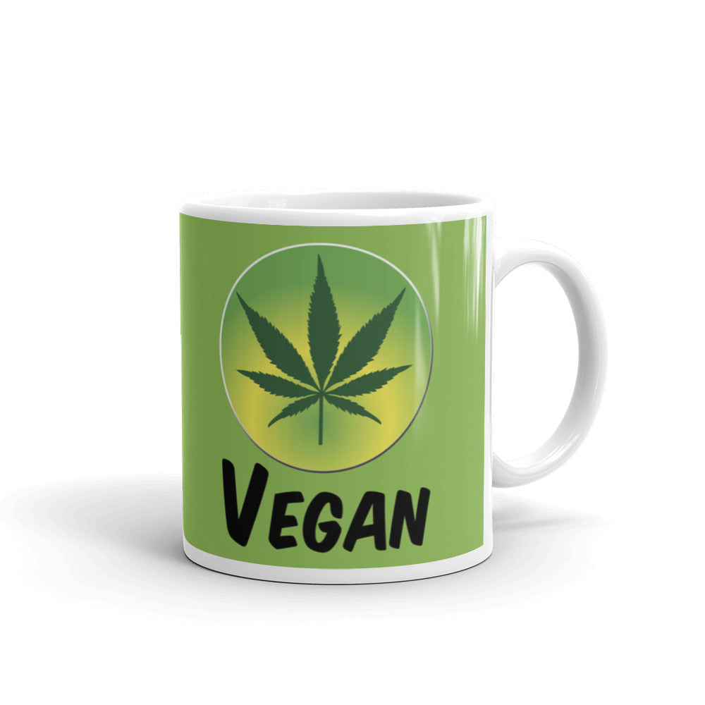 Vegan Weed Mug Coffee Weed Mug Cannabis Cup 420 Marijuana Mug