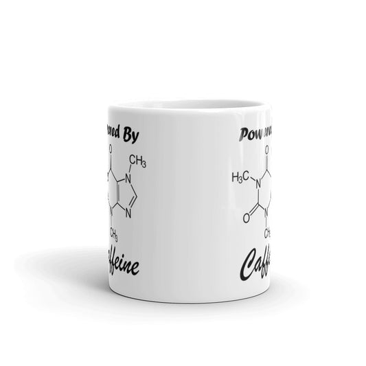 Powered By Caffeine Formula Geek Nerd Funny Tea Coffee Mug