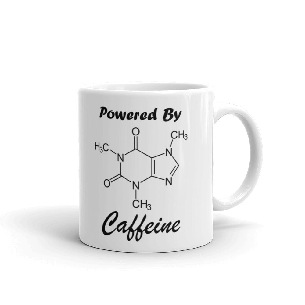 Powered By Caffeine Formula Geek Nerd Funny Tea Coffee Mug