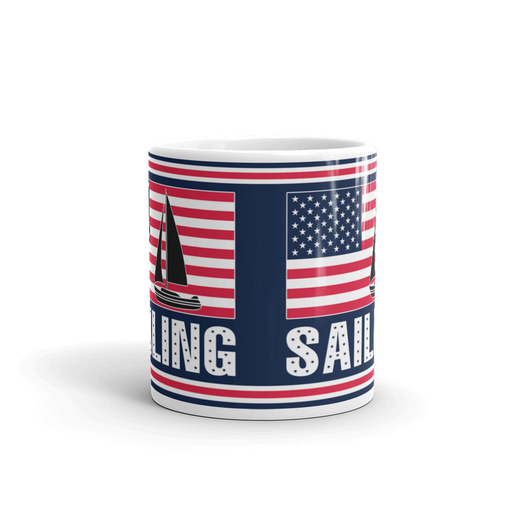 Sailing Accessories American Pride Sailing Coffee Mug