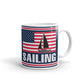 Sailing Accessories American Pride Sailing Coffee Mug