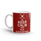 Quadcopter Gifts Keep Calm and Fly Quadcopters Drone Pilot Coffee Mug
