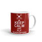 Quadcopter Gifts Keep Calm and Fly Quadcopters Drone Pilot Coffee Mug