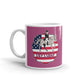 Horse Gifts Preppy American Pride Equestrian Dressage Coffee Mug