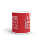 Nurse Gifts A Nurse Knows It's Better To Give Than To Receive Funny Gag Coffee Mug