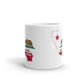 California Republic Map of US Golden State Coffee Mug