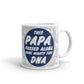 Gifts for Grandpa This Papa Passed Along Some Mighty Fine DNA Coffee Mug