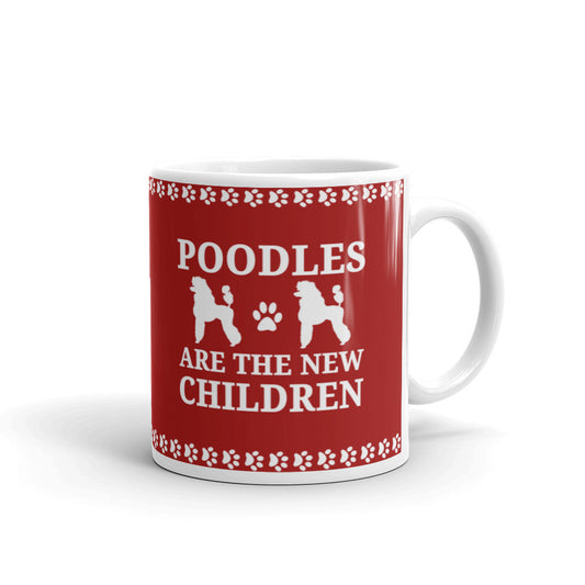 Dog Lover Gifts Poodles are the New Children Dog Accessories Coffee Mug