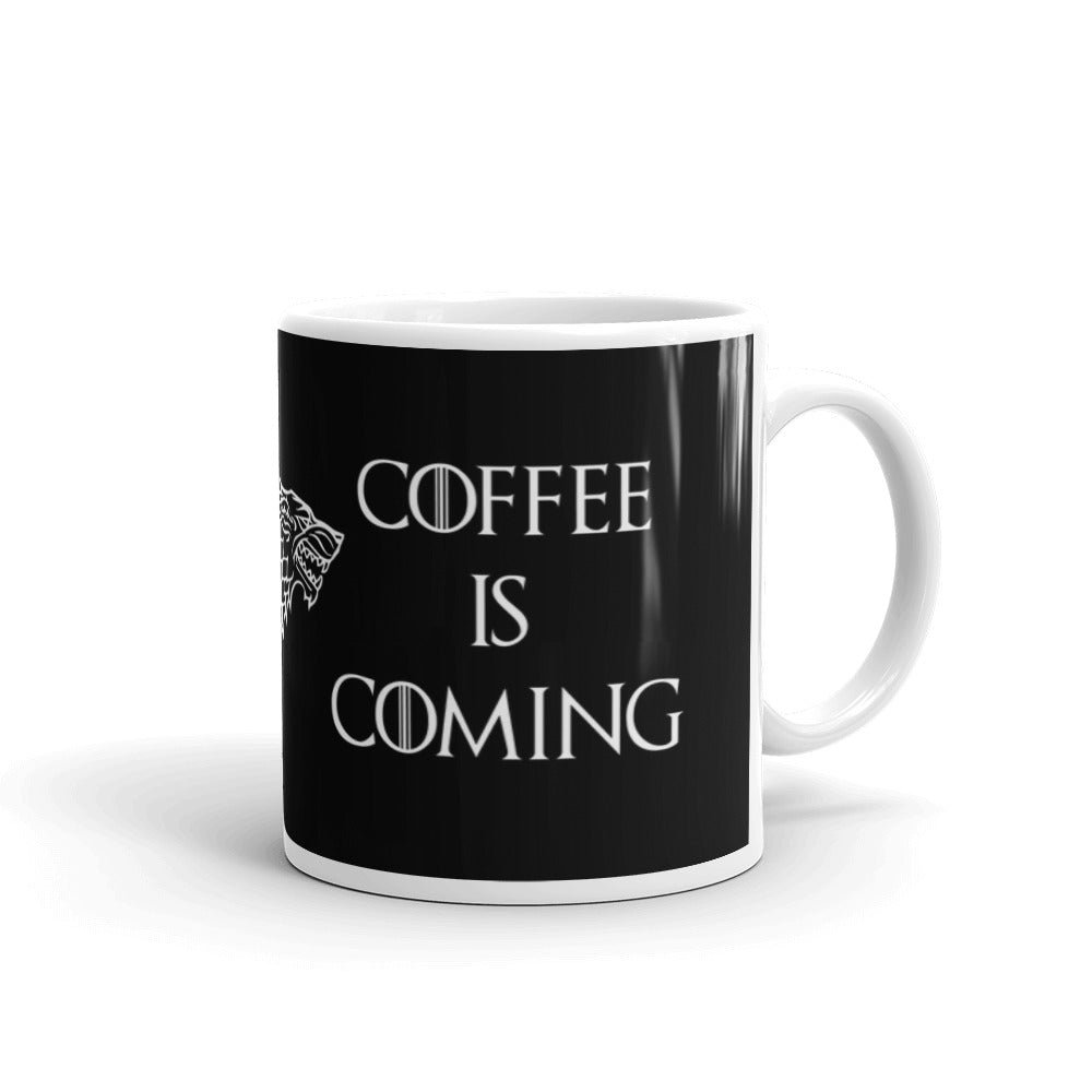 Game Of Thronse Stark Coffee Mugs Coffee Is Coming