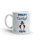 World's Coolest Papa Penguin Fathers Day Coffee Mug