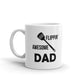 Fathers Day Gifts for Dad Flippin' Awesome Dad BBQ Accessory Coffee Mug