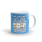 Hunting Gifts Weekend Outlook Hunting With A Chance of Hangover Coffee Mug