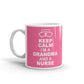 Nurse Gifts Keep Calm I'm a Grandma And A Nurse Coffee Mug