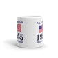 Birthday Gifts For All 1955 All American Original Classic Patriotic Coffee Mug