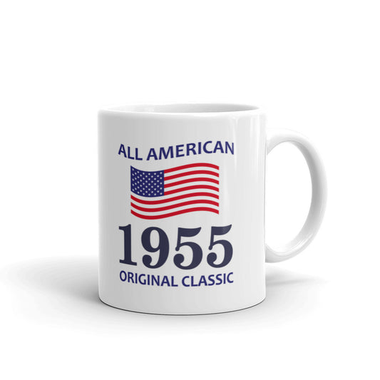 Birthday Gifts For All 1955 All American Original Classic Patriotic Coffee Mug