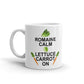 Cooking Gifts Romain Calm Lettuce Carrot On Keep Calm Vegan Coffee Mug