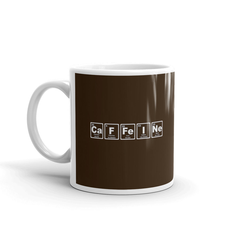 STEM Gifts Caffeine Elements Engineer Science Coworker Coffee Mug