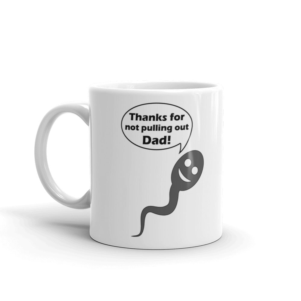 Funny Dad Mug, Fathers Day, Sperm Jokes, Gifts For Dad, Coffee Mug