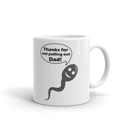 Funny Dad Mug, Fathers Day, Sperm Jokes, Gifts For Dad, Coffee Mug