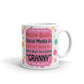 Gift For Grandma Recipe Books Social Media Mothers Day Granny Coffee Mug