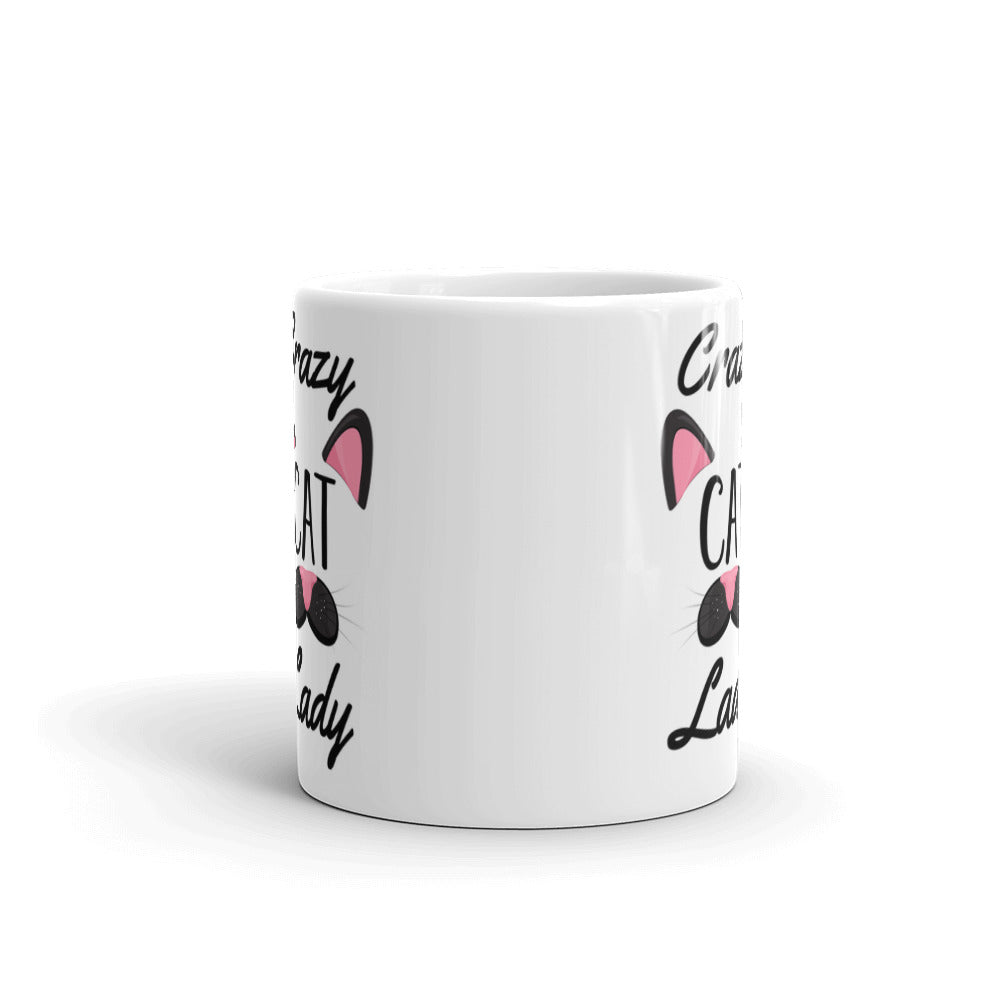 Crazy Cat Lady Kitten Coffee Mug Unique Ceramic Cup The best gift for a friend