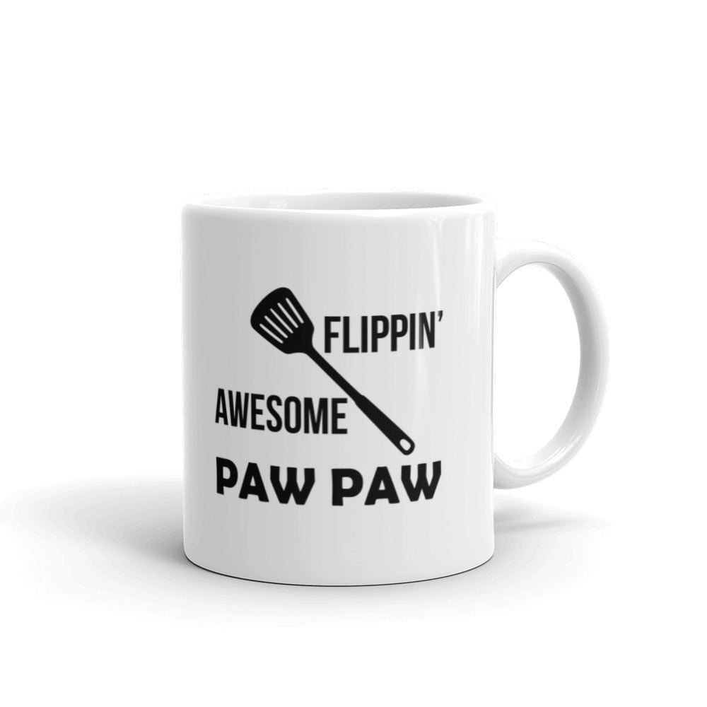 Flippin' Awesome Paw Paw BBQ Tool Grandpa Gifts Coffee Mug