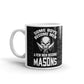 Some Boys Become Men A Few Men Become Masons Dad Coffee Mug