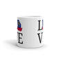 State Pride Georgia Love Peach State Atlanta Columbus Athens Coffee Mug