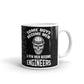 Some Boys Become Men A Few Men Become Engineers Dad Coffee Mug