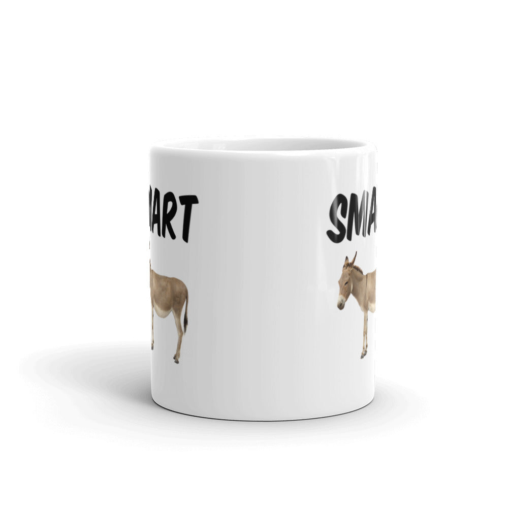 Smart Ass Donkey Sarcasm Coffee Mug