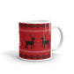 For Christmas Sweater Pattern Themed Religious Coffee Ceramic Mug