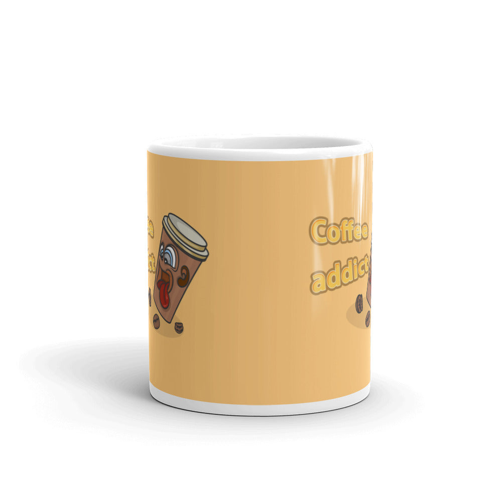 Coffee Addict Cappuccino Gift Coffee Ceramic Mug