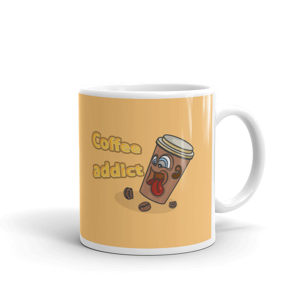 Coffee Addict Cappuccino Gift Coffee Ceramic Mug